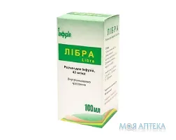 Лібра р-н д/інф. в/в 42 мг/мл пляшка 100 мл №1