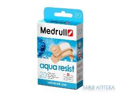 Пластырь медицинский Медрулл Аква Резіст (Medrull Aqua Resist) на полимерной основе №20