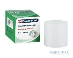 Family Plast Пластир Медичний На Полімерній Основі 5 см х 500 см №1