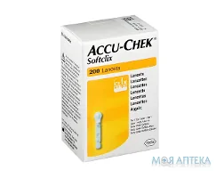 Ланцети Акку-Чек Софтклікс (Accu-Chek Softclix) №200