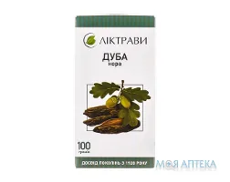 Дуба кора по 100 г у пач. з внут. пак.