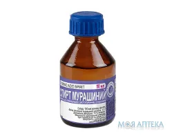 Спирт Мурашиний р-н спирт. д/зовн. заст. фл. склян. 50 мл