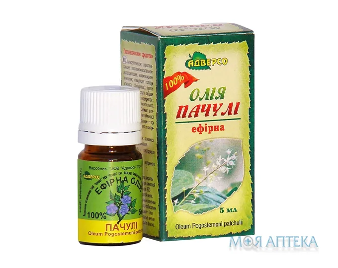 Олія ефірна Адверсо пачулієва 5 мл