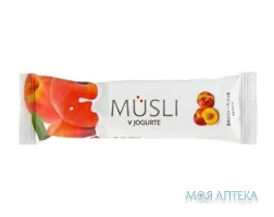 Батончик Мюсли в Йогурте 30 г, персик