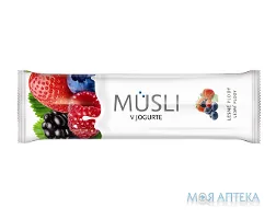 Батончик Мюсли в Йогурте 30 г, лісова суміш