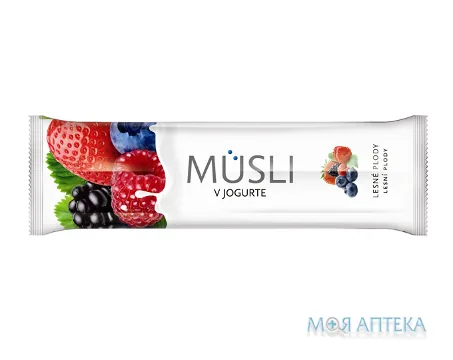 Батончик Мюсли в Йогурте 30 г, лісова суміш