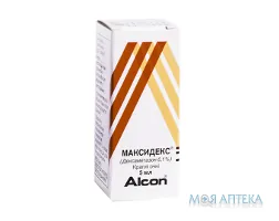 Максидекс крап. очн. 1 мг/мл фл.-крапельн. Дроп-Тейнер 5 мл №1