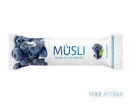 Батончик Мюсли в Йогурте 30 г, чорниця