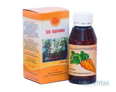 Масла Рослинних Культур 100 мл, каротинове