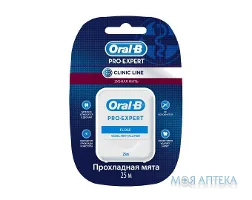 Зубна нитка Oral-B (Орал-Бі) Pro-Expert Clinic Line 25 м