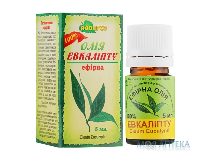 Олія ефірна Адверсо евкаліптова 5 мл