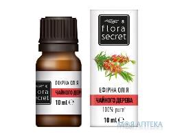 Масло эфирное Flora Secret (Флора Сикрет) чайного дерева 10 мл