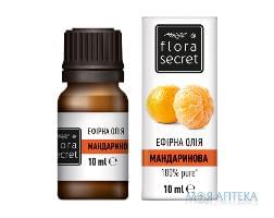 Масло эфирное мандарина 10мл Flora secret