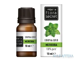 Олія ефірна Flora Secret (Флора Сікрет) мелісова 10 мл