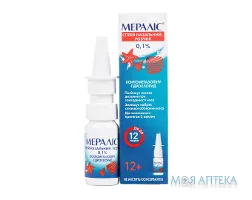 Мераліс спрей назал. 0,1% фл. з дозов. пристр. 10 мл №1