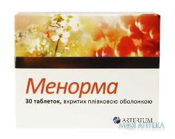 Менорма табл. в/плів. оболонкою 735 мг №30