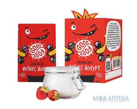 Закваска бактеріальна GoodFood Йогурт Фітнес 1г №5