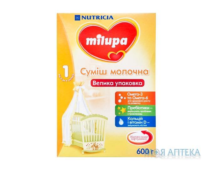 Смесь молочная Milupa 1 (Милупа 1) для детей від 0 до 6 месяцев 600г