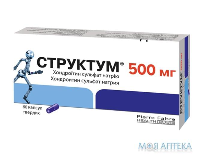 Структум капсулы соч. по 500 мг №60 (12х5)