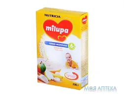 Каша Молочна Milupa (Мілупа) манна з фруктами з 6 місяців, 230г