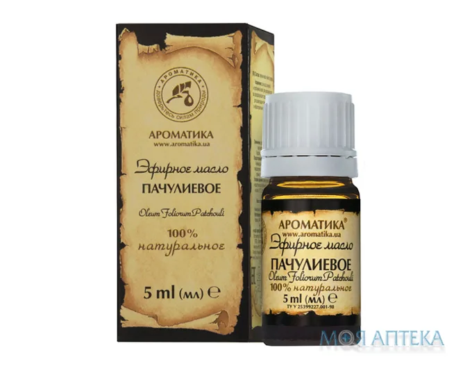 Олія ефірна Ароматика пачулієва 5 мл