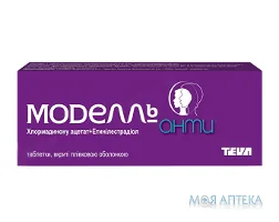 Моделль Анти табл. в/плів. оболонкою блістер №126