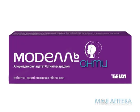 Моделль Анти табл. в/плів. оболонкою блістер №126