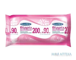 Відріз марлевий медичний не стерильний Білосніжка 200 см х 90 см рулон, тип 17