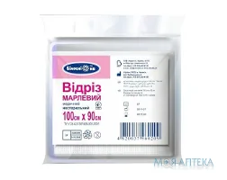 Відріз марлевий медичний не стерильний Білосніжка 100 см х 90 см складка, тип 17