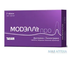 Моделль Про табл. в/плів. оболонкою блістер №21