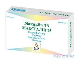 максгалин 75 капс. 75 мг №60