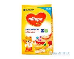 Каша Молочна Milupa (Мілупа) мультизлакова з фруктовими пластівцями та кульками з 10 місяців, 230г