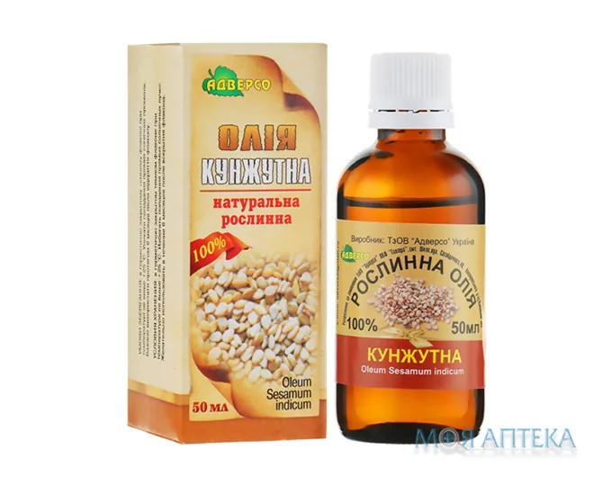 Олія рослинна Адверсо кунжутна 50 мл