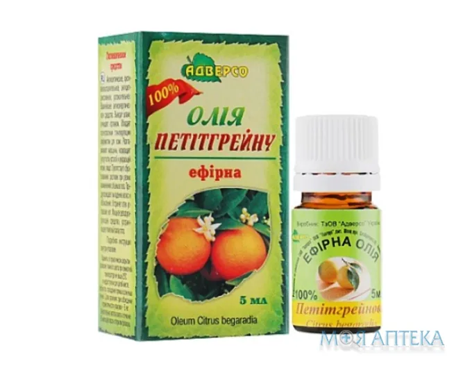 Олія ефірна Адверсо петітгрейну 5 мл
