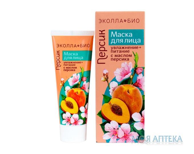 Маска Для Лица Персик Из Серии Эколла-Био 75 мл