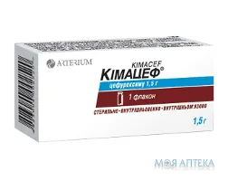 Кімацеф порошок для р-ну д/ін. по 1,5 г у флак. №1
