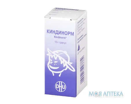 Кіндінорм гранули по 10 г у флак.