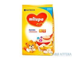 Нутриція Milupa каша молочна суха швидкорозчинна 210гр рисова з бананом NEW