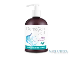 Демоскін Мило Для Обличчя Та Тіла 3 в 1 280 мл