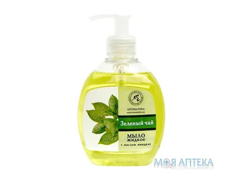 Мило рідке косметичне зелений чай 290 мл