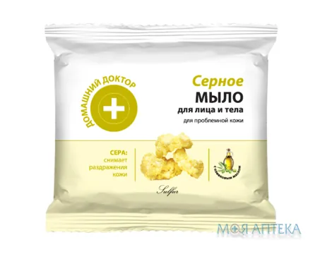 Домашній Доктор Мило Сірчане 70 г