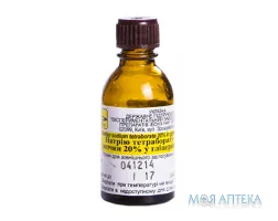 Натрію Тетраборат в гліцерині р-н нашк. 20% фл. 30 г