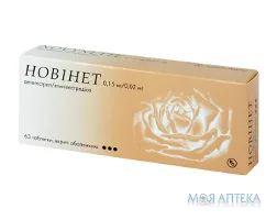 Новінет табл. в/о блістер №63