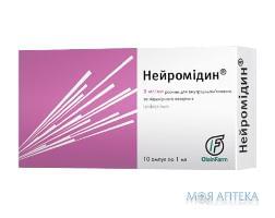 Нейромідин 0,5% 1мл №10 р-н д/ін.амп.