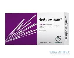 Нейромідин р-н д/ін. 15 мг/мл амп. 1 мл №10