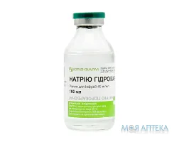 Натрію Гідрокарбонат р-н д/інф. 4% пляшка 100 мл