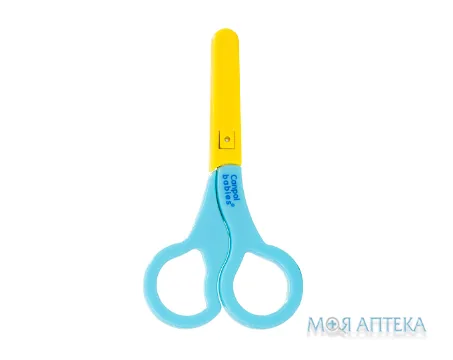 Ножиці дитячі Canpol babies (Канпол) 2/809, безпечні, з ковпачком