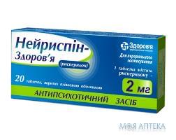 нейриспин-Здоровье таб. п/об. 2 мг №20