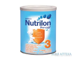 Суміш Суха Молочна Nutrilon 3 (Нутрілон 3) з пребіотиками 400 г, с 10 міс.