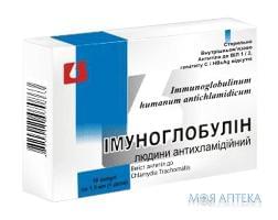 Иммуноглобулин Антихламидийный раствор д / ин. по 1,5 мл (1 доза) в амп. №10